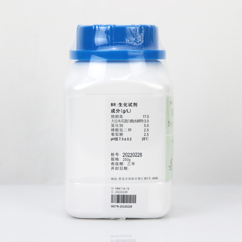 胰酪大豆胨液体培养基（TSB）（中国药典）配方